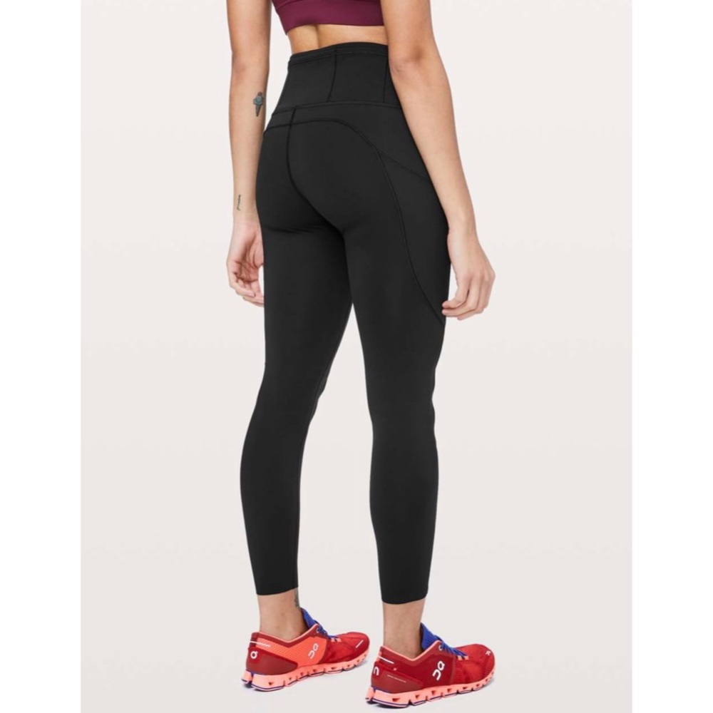 Lululemon Fast & Free 7/8 Tight II *Non-Reflective Nulux 25"